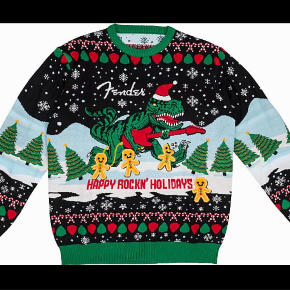 NWT Fender Ugly Christmas Sweater 2023